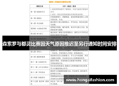 森索罗与都灵比赛因天气原因推迟至另行通知时间安排